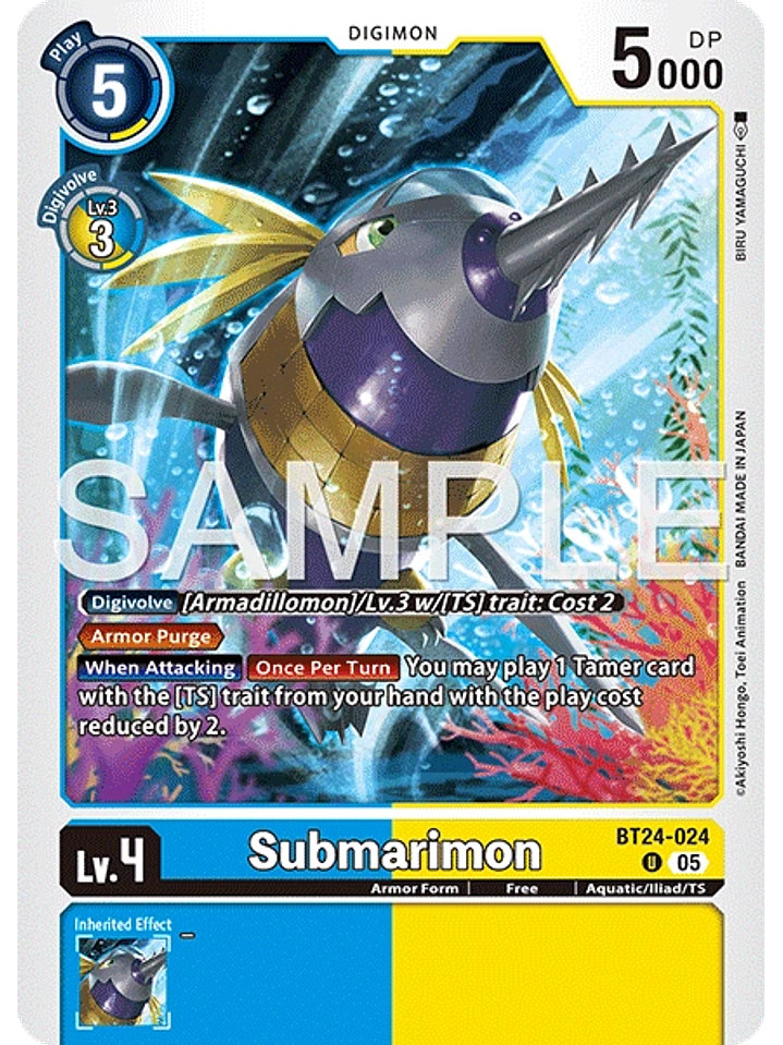 BT24-024 U Submarimon 1