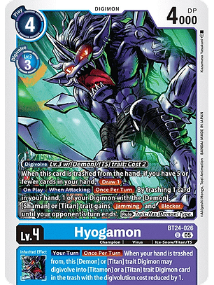 BT24-026 U Hyogamon