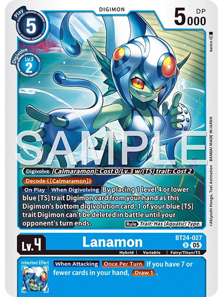 BT24-027 R Lanamon 1