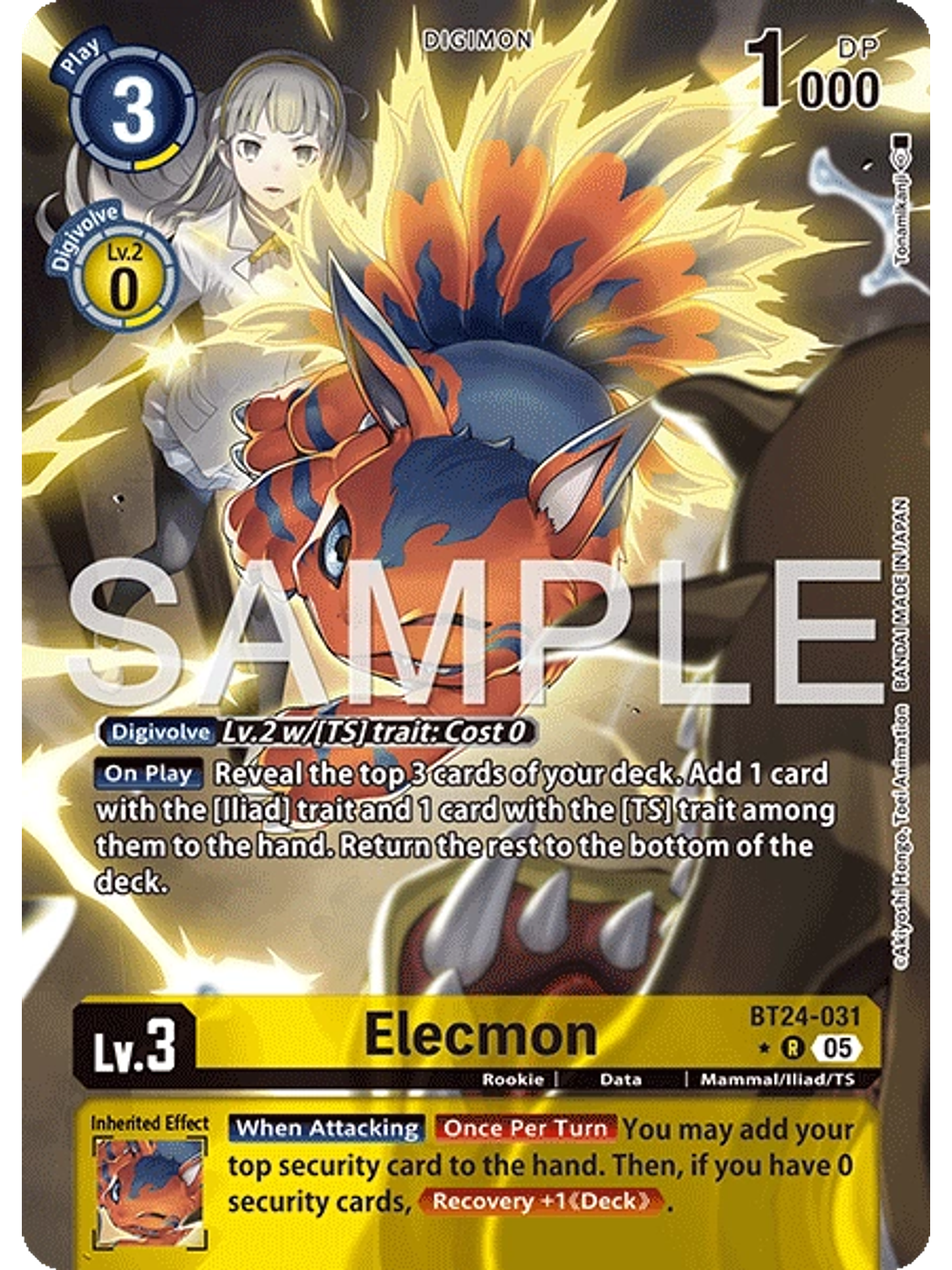 BT24-031 (Alternate Art) Elecmon 1
