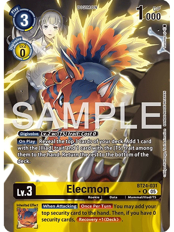 BT24-031 (Alternate Art) Elecmon 1