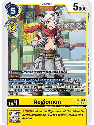 BT24-034 SR Aegiomon