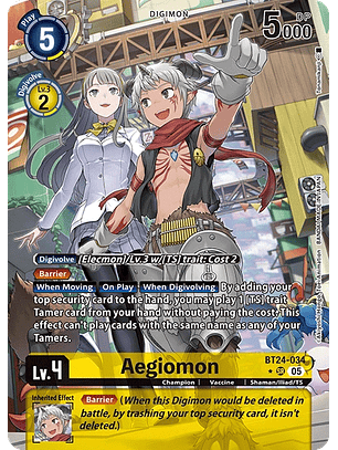 BT24-034 (Alternate Art) Aegiomon