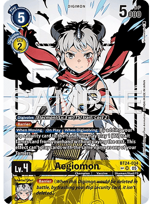 BT24-034 (Special Rare) Aegiomon