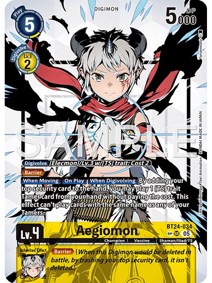 BT24-034 (Special Rare) Aegiomon 1