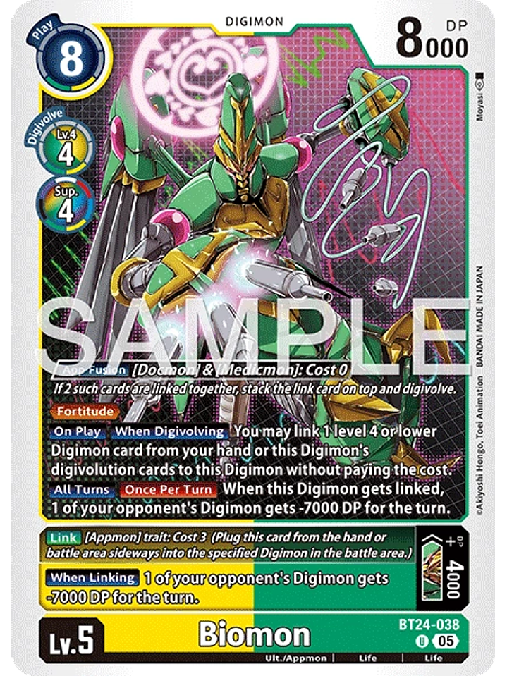 BT24-038 U Biomon 1