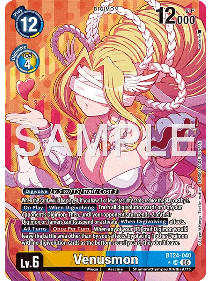 BT24-040 (Alternate Art) Venusmon 1