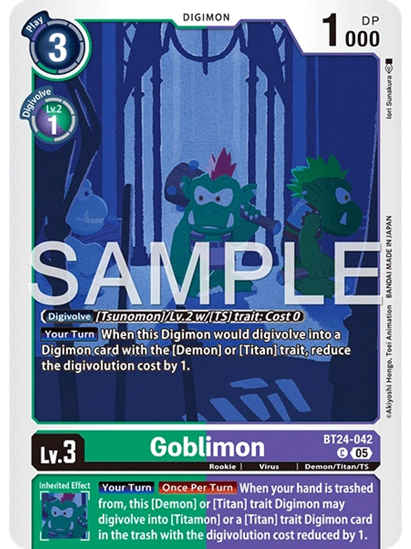 BT24-042 C Goblimon 1