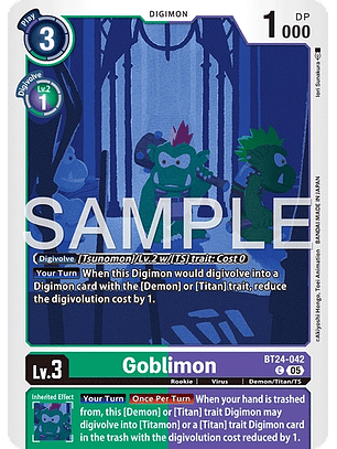 BT24-042 C Goblimon