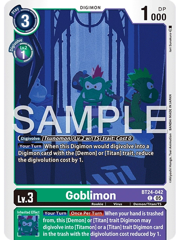 BT24-042 C Goblimon 1