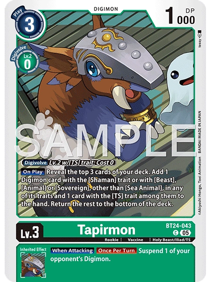 BT24-043 C Tapirmon 1