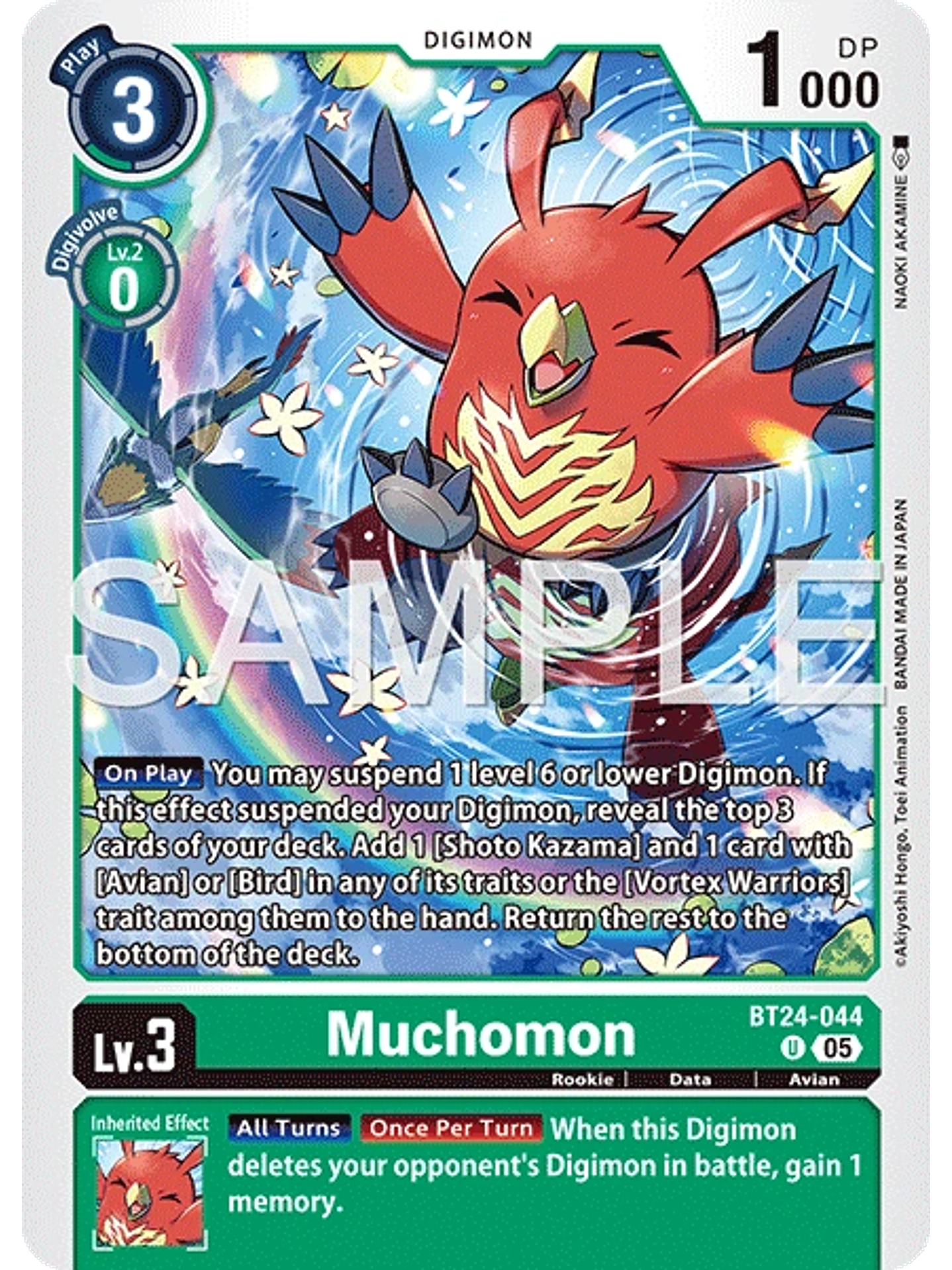 BT24-044 U Muchomon 1