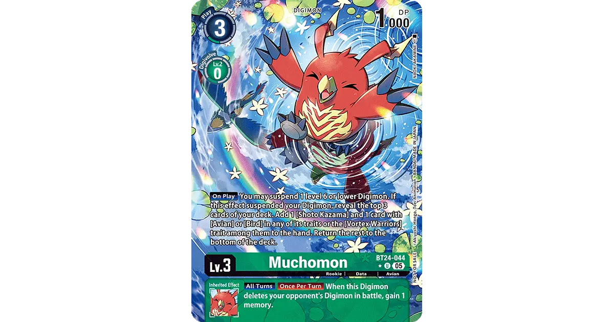 BT24-044 (Alternate Art) Muchomon