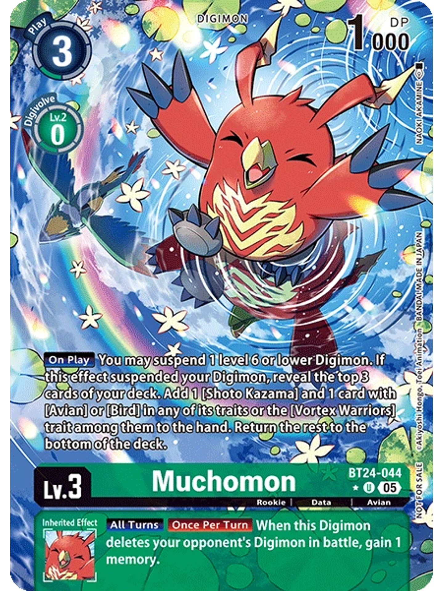 BT24-044 (Alternate Art) Muchomon 1