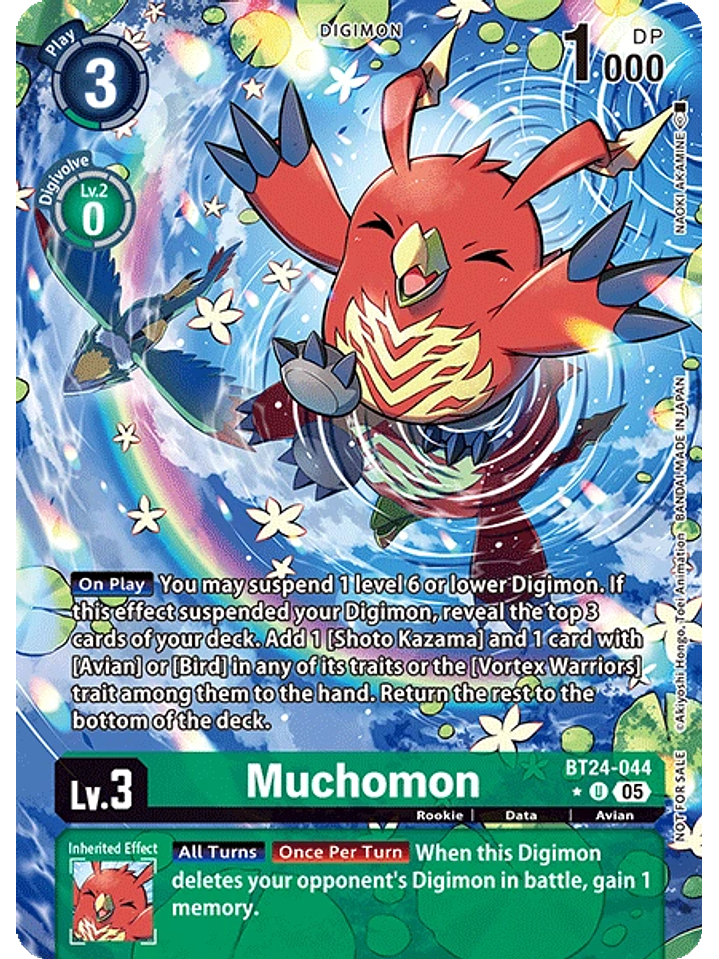BT24-044 (Alternate Art) Muchomon 1