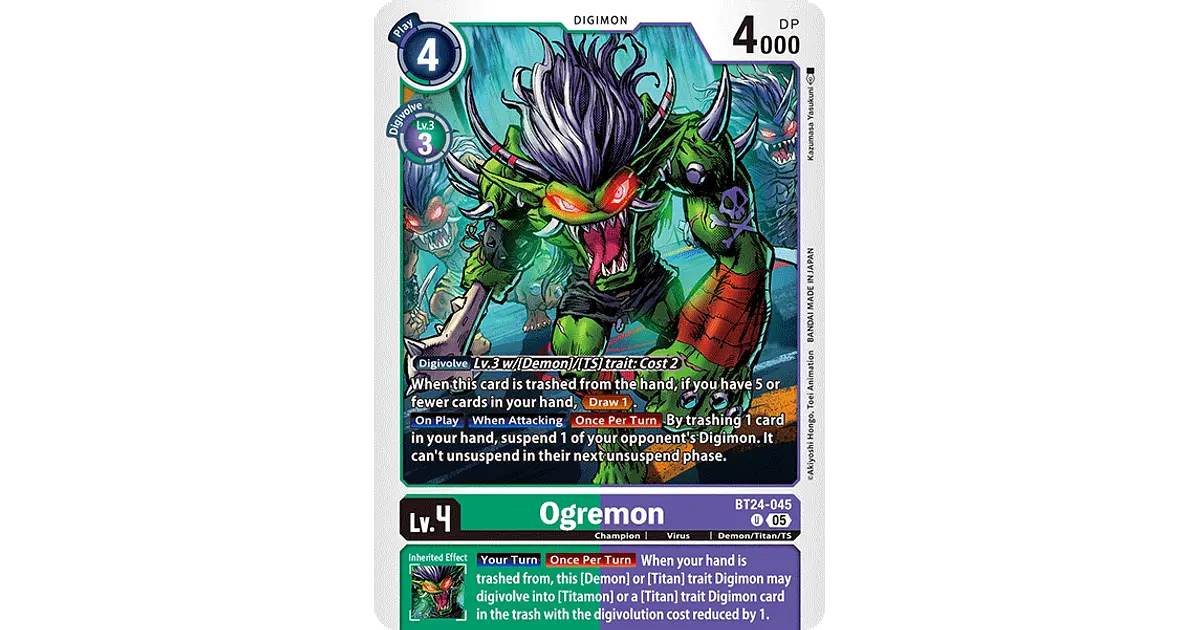 BT24-045 U Ogremon