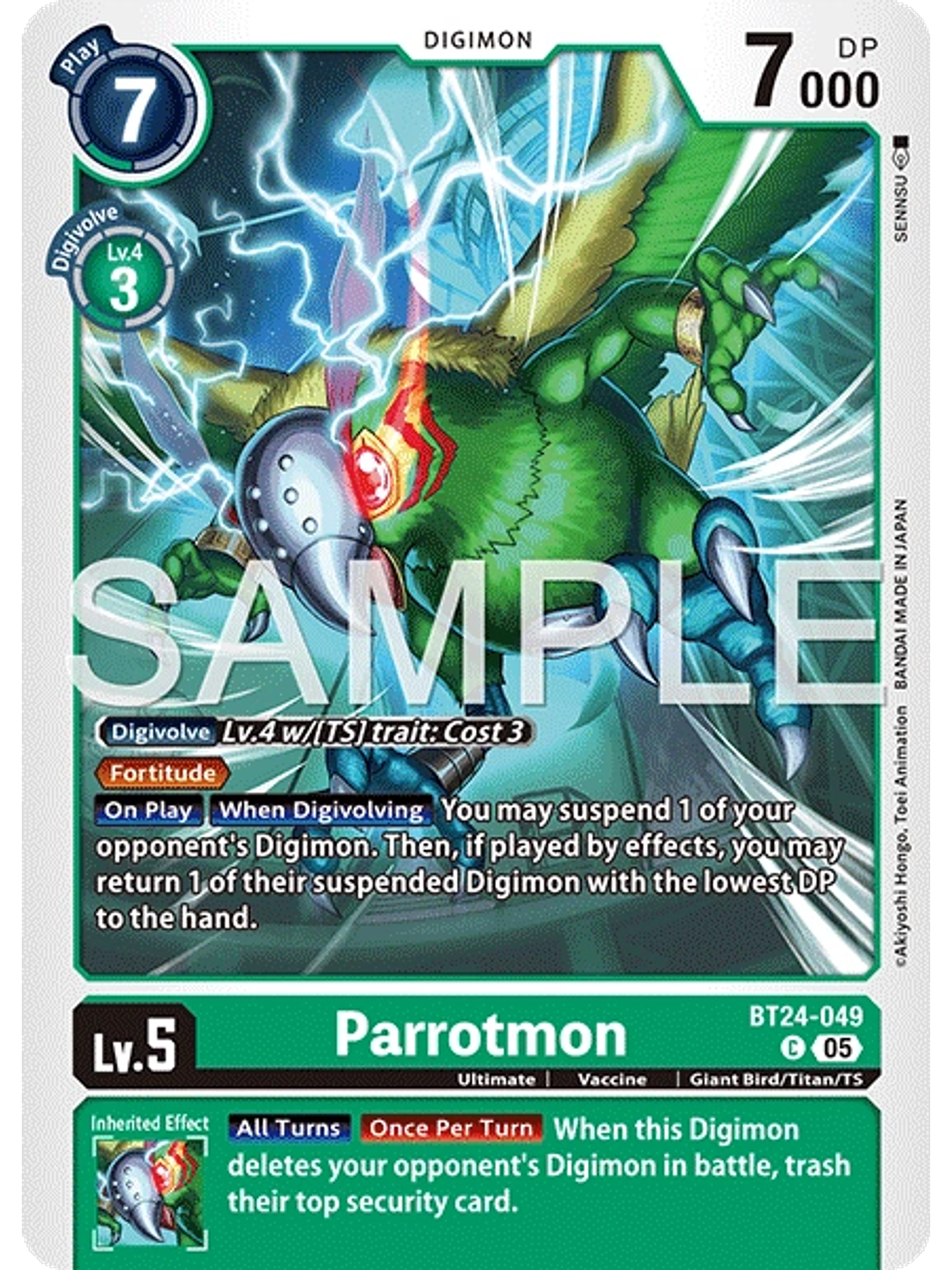 BT24-049 C Parrotmon 1