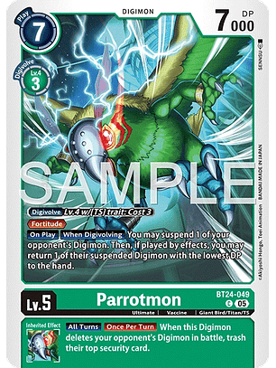 BT24-049 C Parrotmon