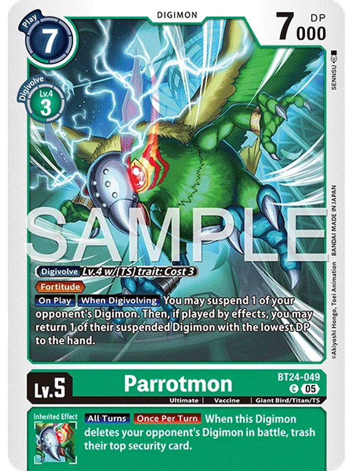 BT24-049 C Parrotmon 1