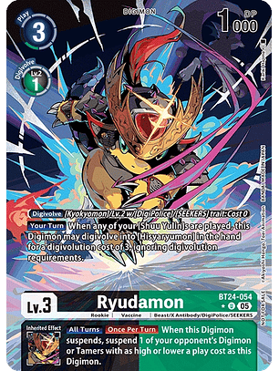 BT24-054 (Alternate Art) Ryudamon