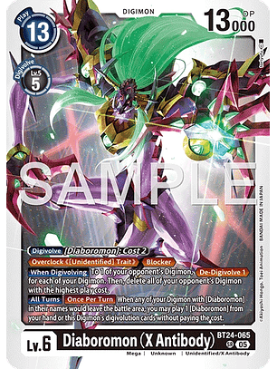 BT24-065 SR Diaboromon (X Antibody)