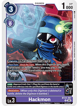 BT24-067 U Hackmon