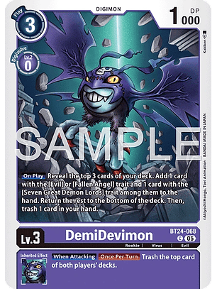 BT24-068 C DemiDevimon