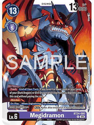 BT24-080 R Megidramon