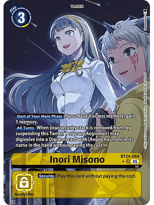 BT24-084 (Alternate Art) Inori Misono