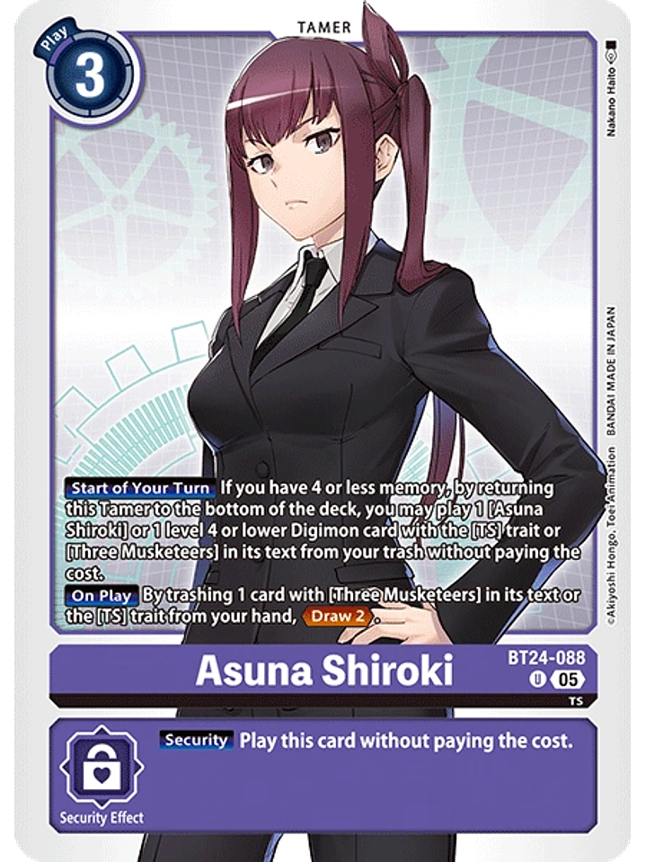 BT24-088 U Asuna Shiroki 1