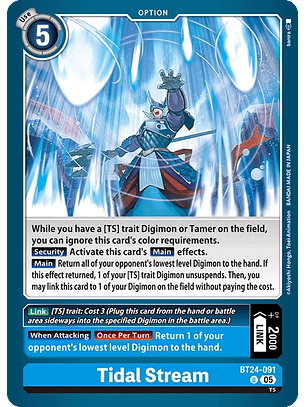 BT24-091 U Tidal Stream