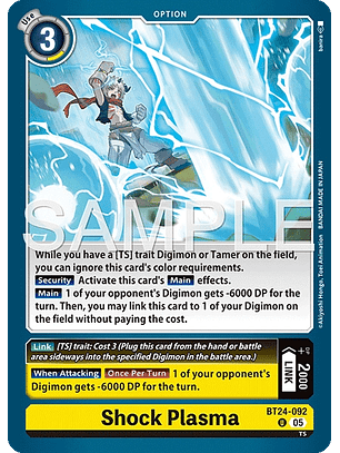 BT24-092 U Shock Plasma