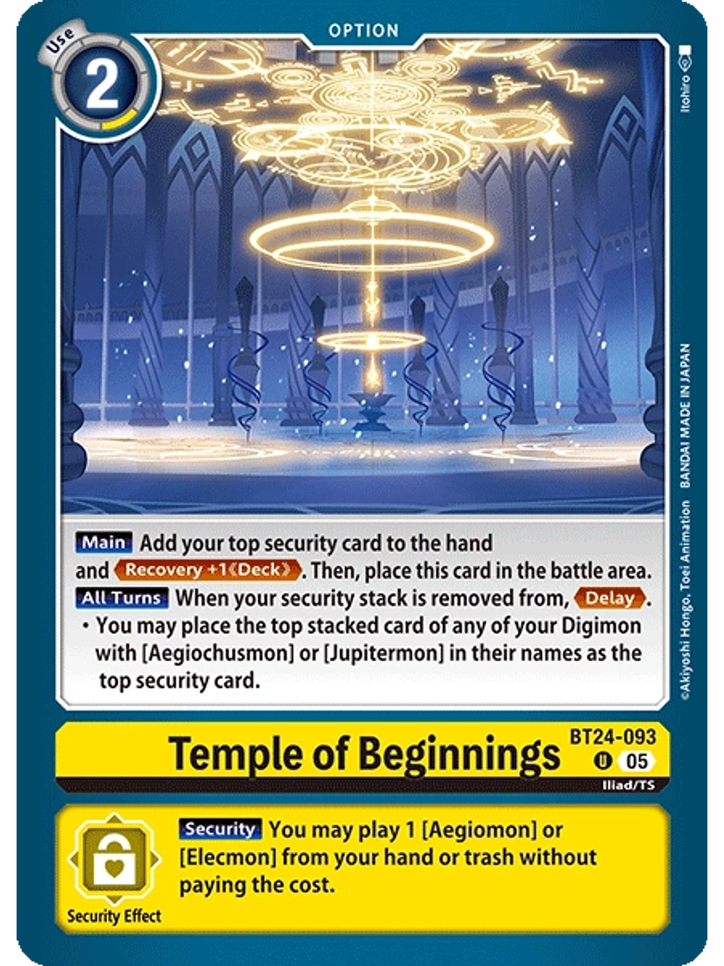 BT24-093 U Temple of Beginnings 1