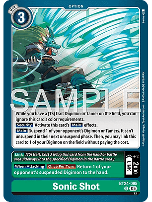 BT24-095 U Sonic Shot