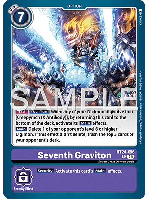BT24-096 R Seventh Graviton