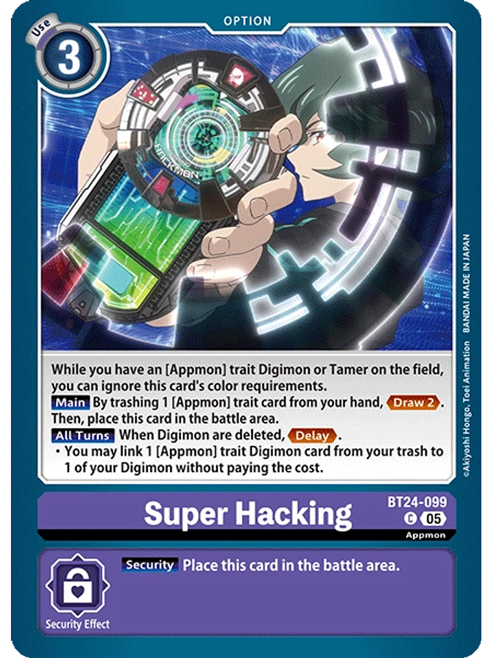 BT24-099 C Super Hacking 1