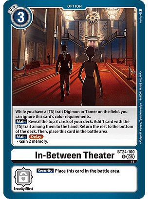 BT24-100 R In-Between Theater