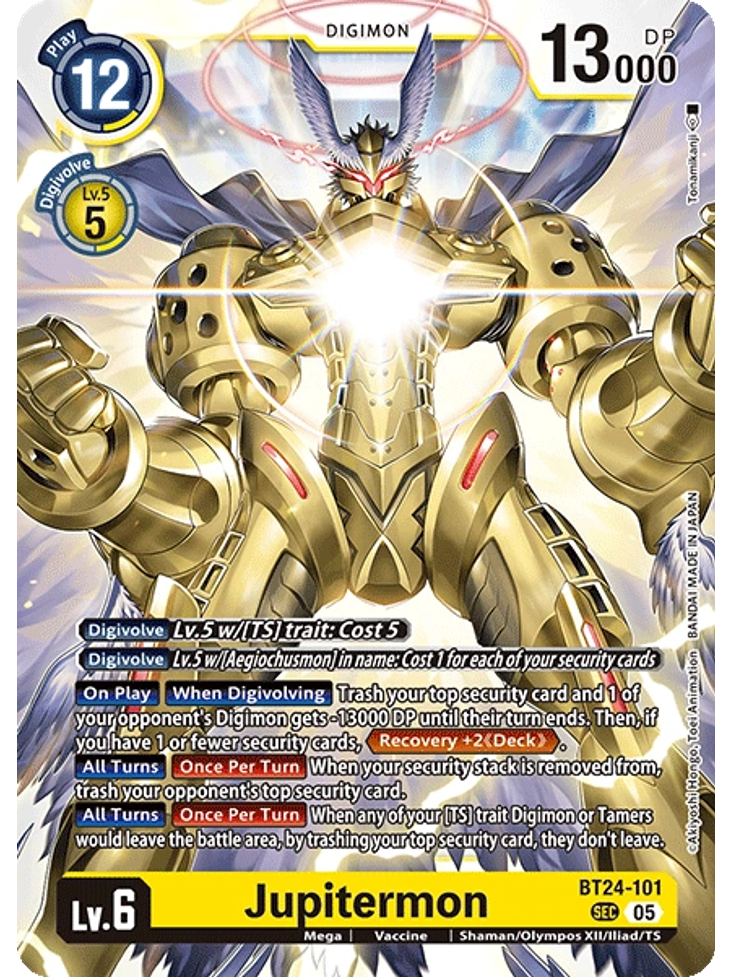 BT24-101 SeC Jupitermon 1