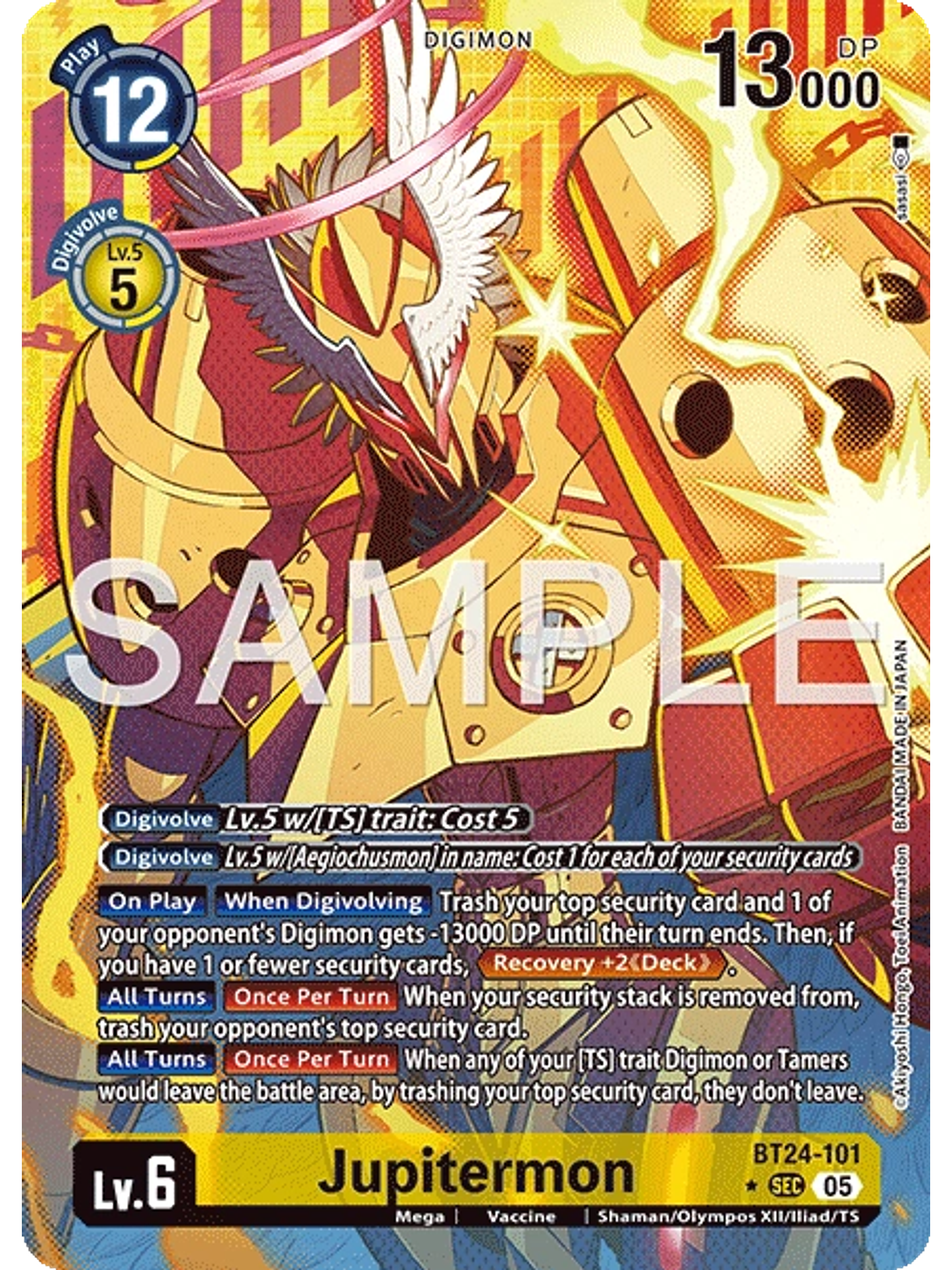 BT24-101 (Alternate Art) Jupitermon 1