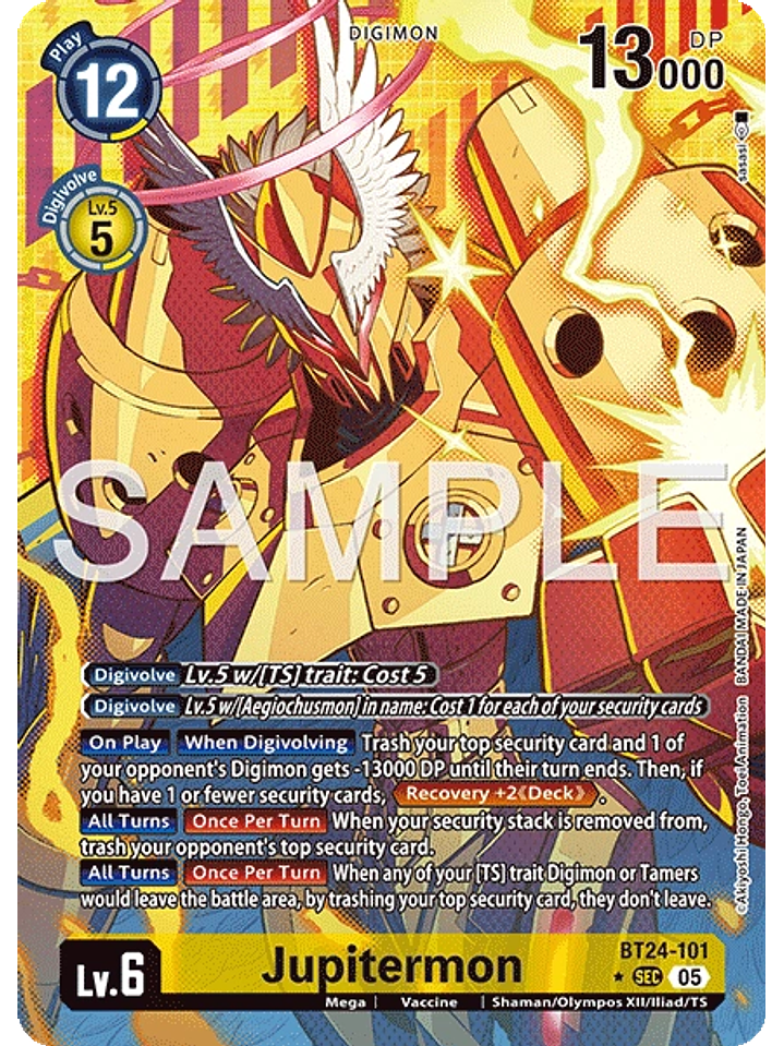 BT24-101 (Alternate Art) Jupitermon 1