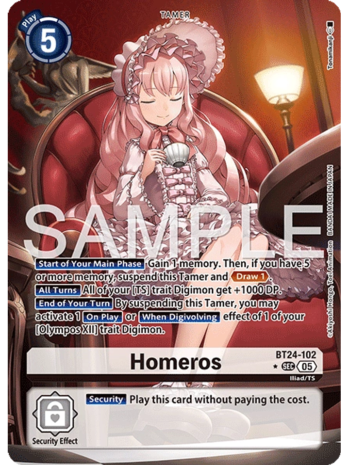 BT24-102 (Alternate Art) Homeros 1