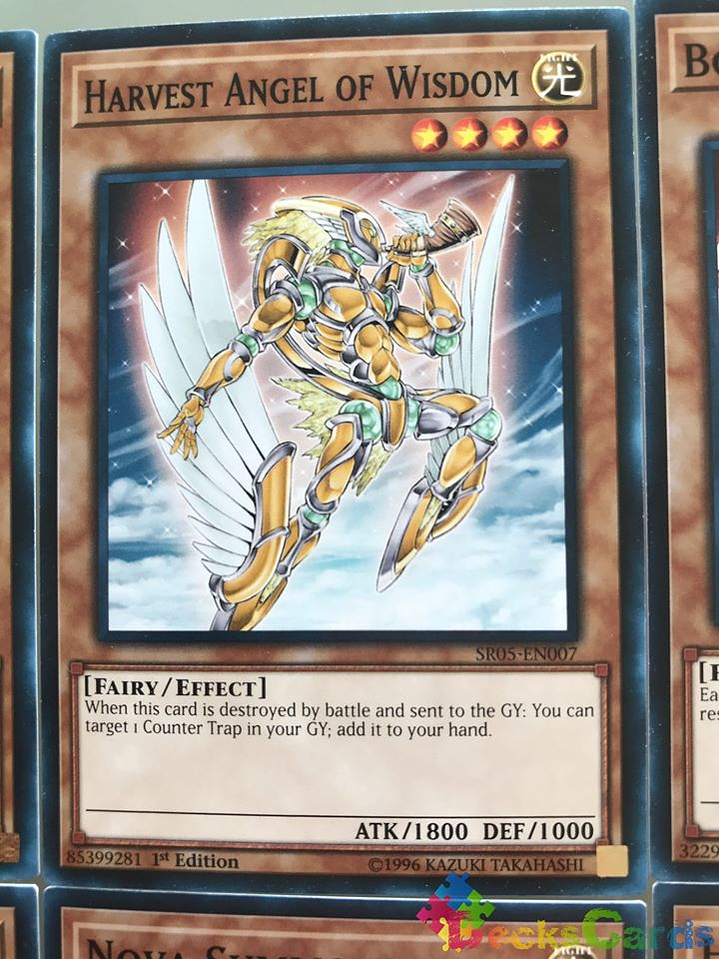 Harvest Angel of Wisdom - SR05-EN007 - Common 1st Edition 1