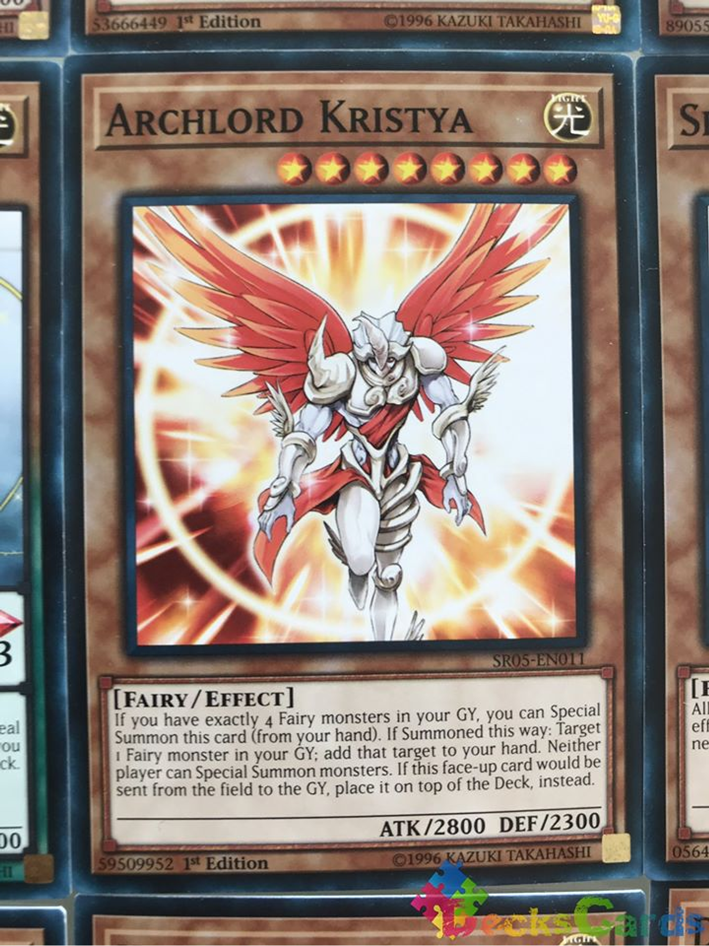 Archlord Kristya - SR05-EN011 - Common 1st Edition 1