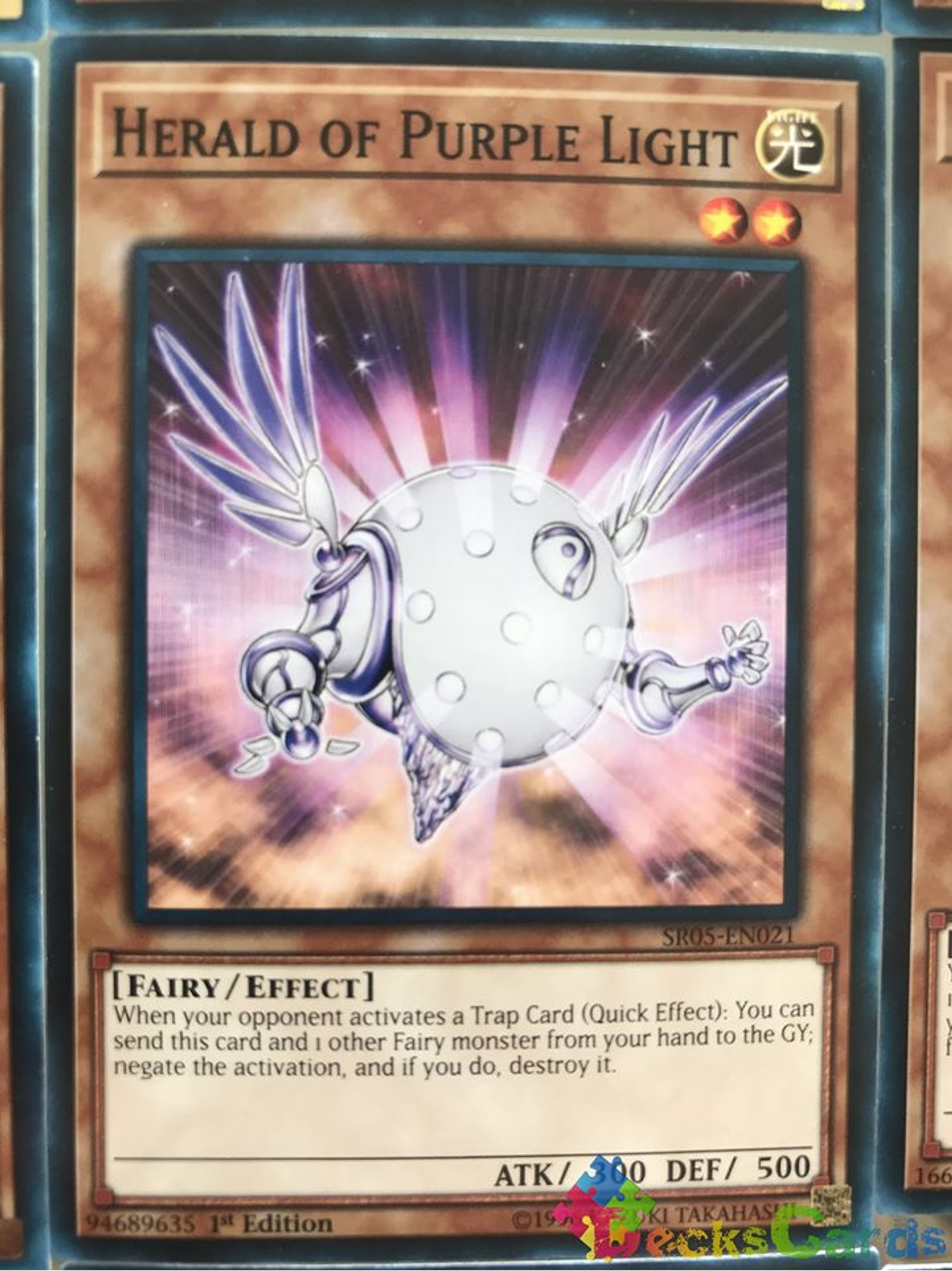 Herald of Purple Light - SR05-EN021 - Common 1st Edition 1