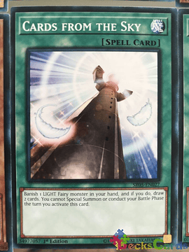 Cards from the Sky - SR05-EN027 - Common 1st Edition