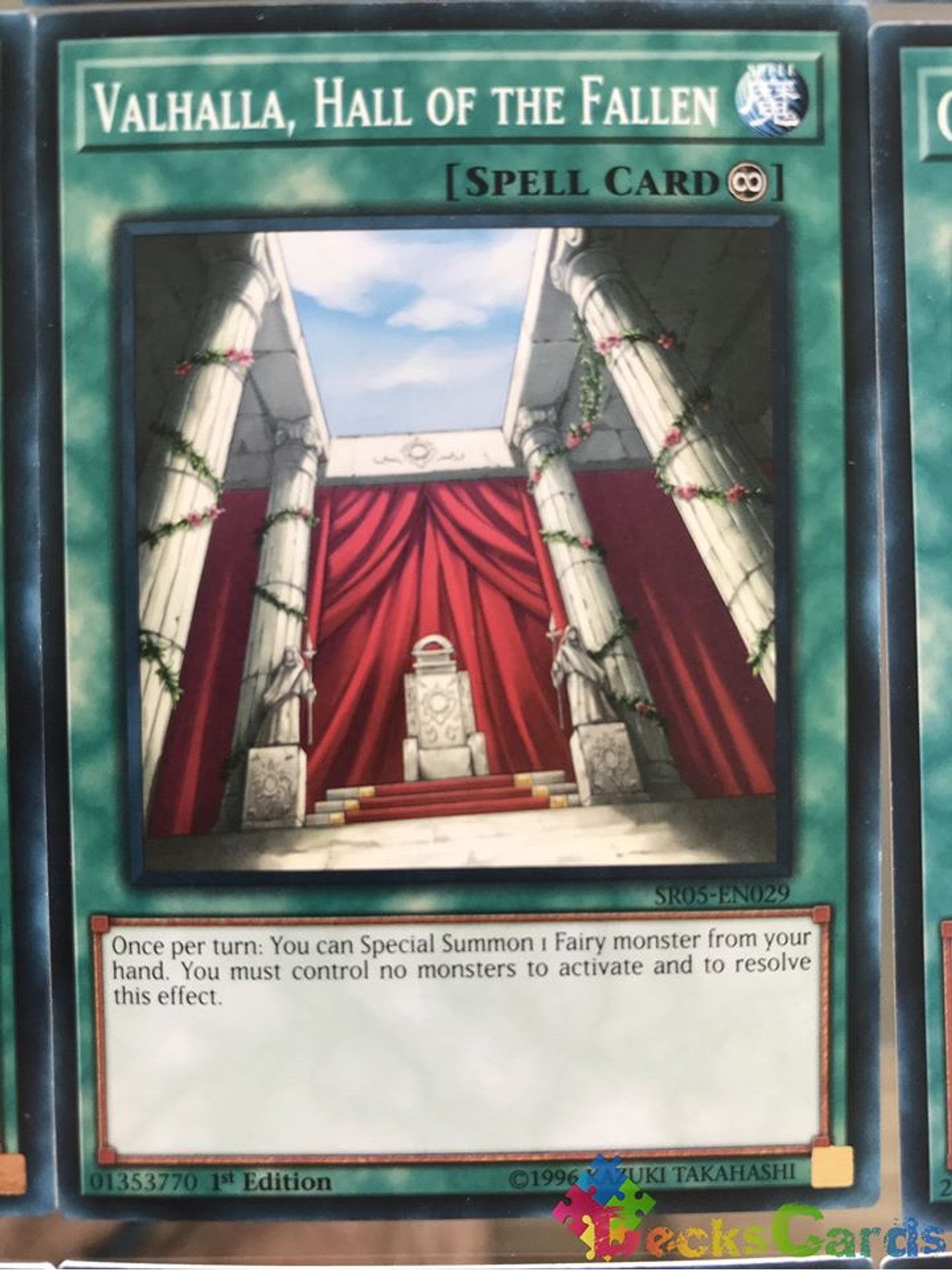 Valhalla, Hall of the Fallen - SR05-EN029 - Common 1st Edition 1