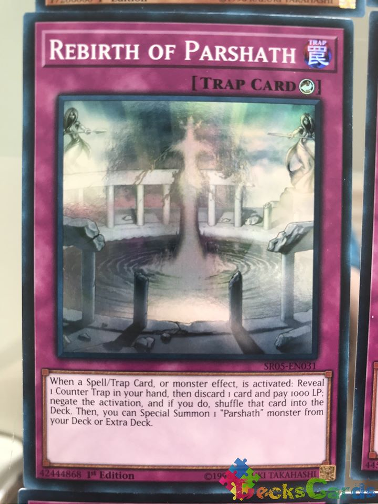 Rebirth of Parshath - SR05-EN031 - Super Rare 1st Edition 1