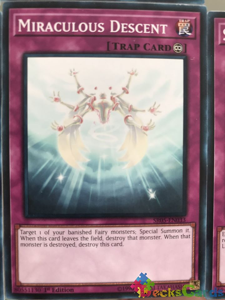 Miraculous Descent - SR05-EN033 - Common 1st Edition 1