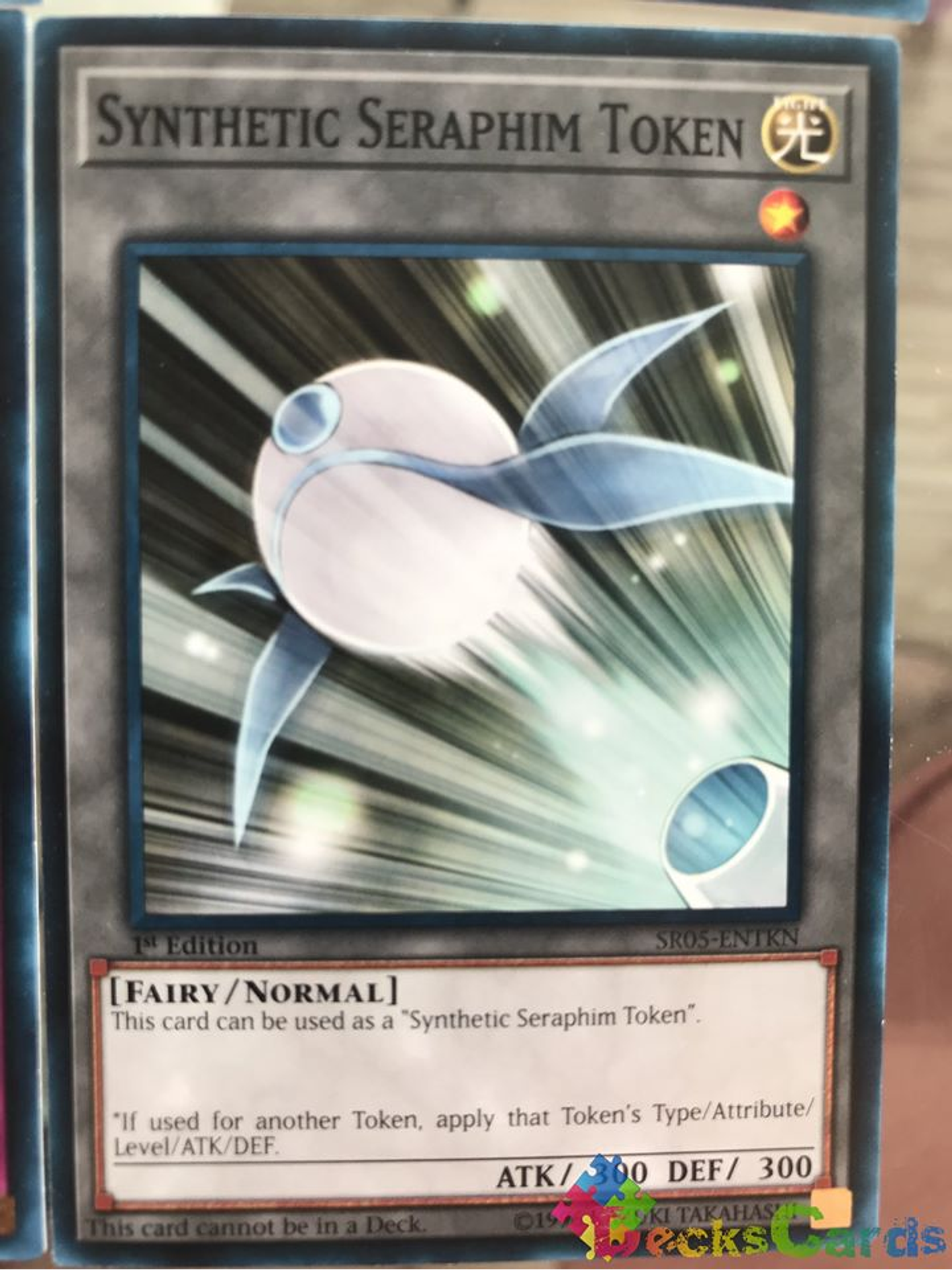 Synthetic Seraphim Token - SR05-ENTKN - Common 1st Edition 1