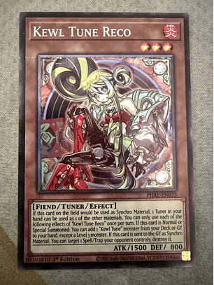 Kewl Tune Reco - PHRE-EN033 - Collector's Rare 1st Edition (Manchada)